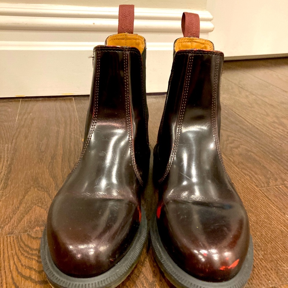 Doc Martens! Great condition, a little scuff on the toes.